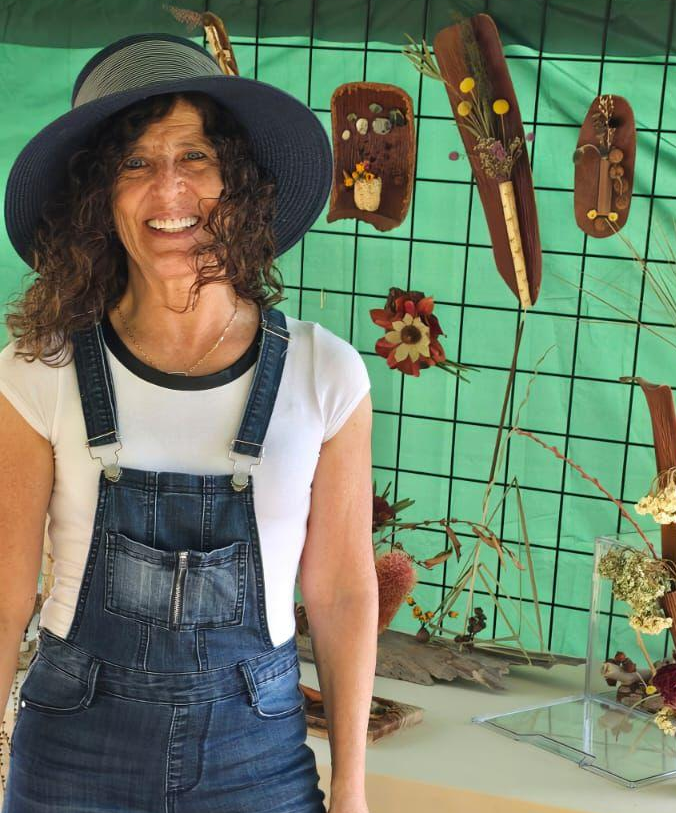 Artist portrait in the studio